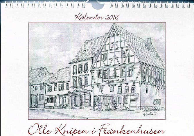 Frankenhäuser zeichnete für den Kalender 2016 (Foto: Stadt Bad Frankenhausen) Frankenhäuser zeichnete für den Kalender 2016 (Foto: Stadt Bad Frankenhausen)