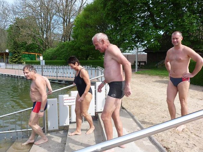 Anbaden Sondershausen (Foto: Karl-Heinz Herrmann)