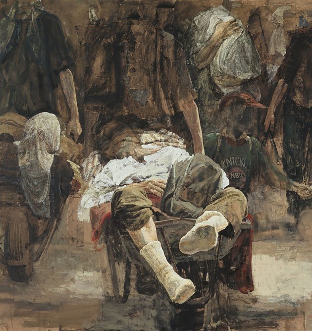 Safet Zec � Sinnbilder des Schicksals (Foto: Panoramamuseum Bad Frankenhausen)