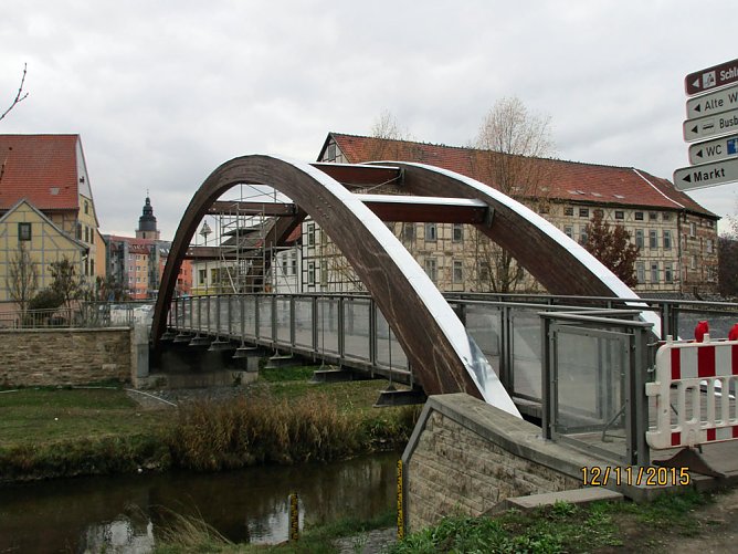 Wipperbrücke vorfristig fertiggestellt (Foto: Stadt Sondershausen) Wipperbrücke vorfristig fertiggestellt (Foto: Stadt Sondershausen)