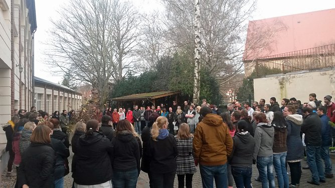 Gedenkminute auch in Bad Frankenhausen (Foto: Privat)