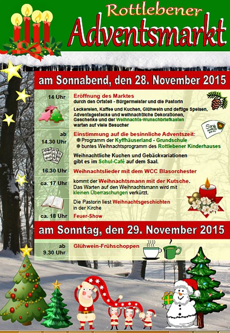 Christmas-Gospelworkshop und Adventsmarkt (Foto: Privat)