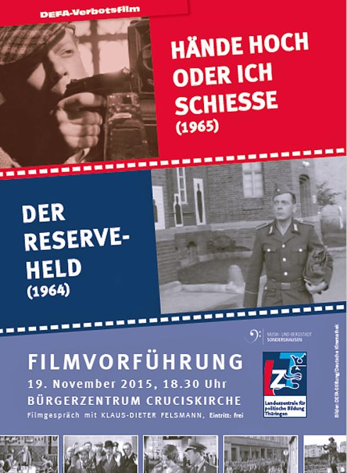 "H&auml;nde hoch oder ich schie&szlig;e" (Foto: Stadt Sondershausen)