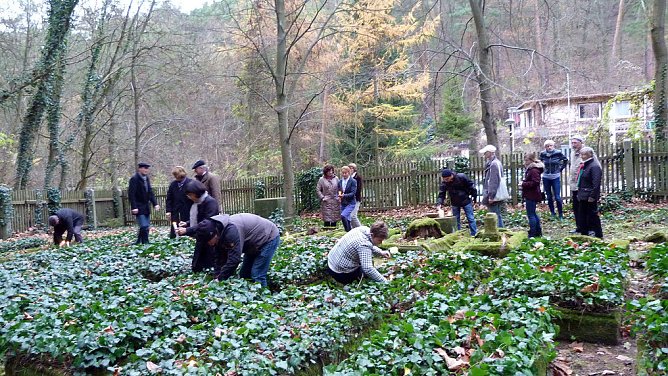 Gedenken zum 77. Jahrestag der Reichspogromnacht (Foto: Peter Möbius) Gedenken zum 77. Jahrestag der Reichspogromnacht (Foto: Peter Möbius)