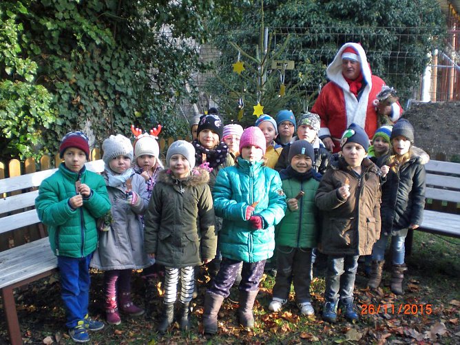 Weihnachtsbaum am Schiefen geschmückt (Foto: Arbeitsgruppe des Fördervereins) Weihnachtsbaum am Schiefen geschmückt (Foto: Arbeitsgruppe des Fördervereins)