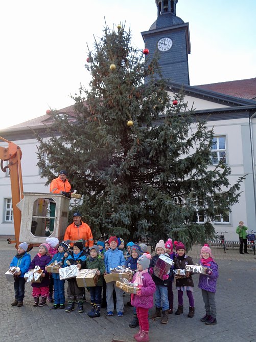 Weihnachten beginnt schon im November (Foto: Kindervilla Bad Frankenhausen)