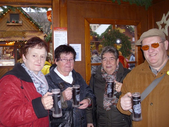 Bummel über den Erfurter Weihnachtsmarkt (Foto: Thomas Leipold) Bummel über den Erfurter Weihnachtsmarkt (Foto: Thomas Leipold)