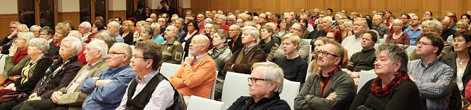 Blick in das Auditorium (Foto: nnz)