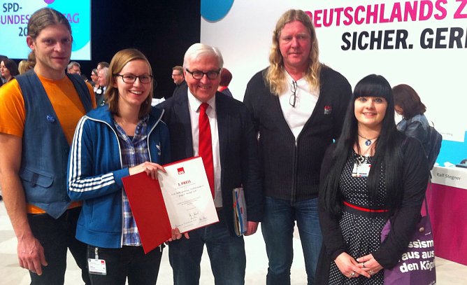 Preis ging an den Stadtjugendring (Foto: Stadtjugendring Sondershausen)