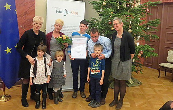 Th&uuml;ringer Familienpreis 2015 verliehen (Foto: Stiftung FamilienSinn)