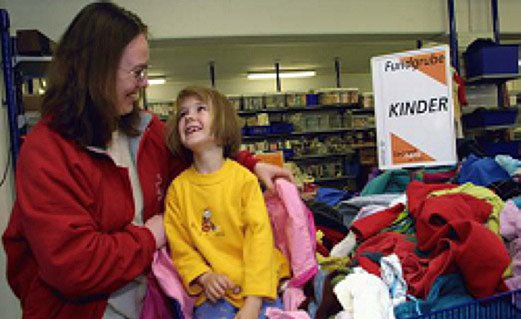 Kleidersammlung (Foto: Diakoniee Sondershausen)