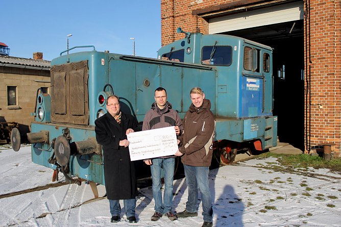F&uuml;r Erhalt des Bahnhofsgel&auml;ndes (Foto: Stadtwerke Sondershausen)