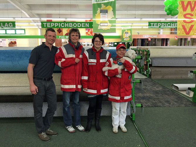 Unterstützung für DRK (Foto: DRK Sondershausen) Unterstützung für DRK (Foto: DRK Sondershausen)