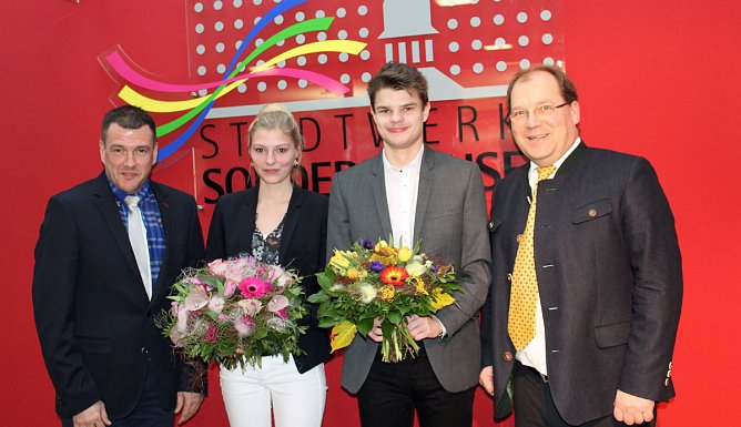 Ausbildung 2016 bei den Stadtwerken Sondershausen (Foto: Karl-Heinz Herrmann)