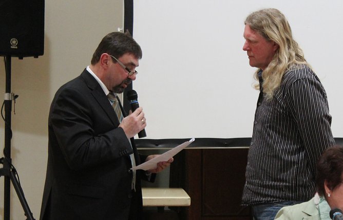 Wahl der/des 1. ehrenamtlichen Beigeordneten (Foto: Karl-Heinz Herrmann)