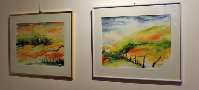 Gespr&auml;ch mit dem K&uuml;nstler (Foto: Karl-Heinz Herrmann)