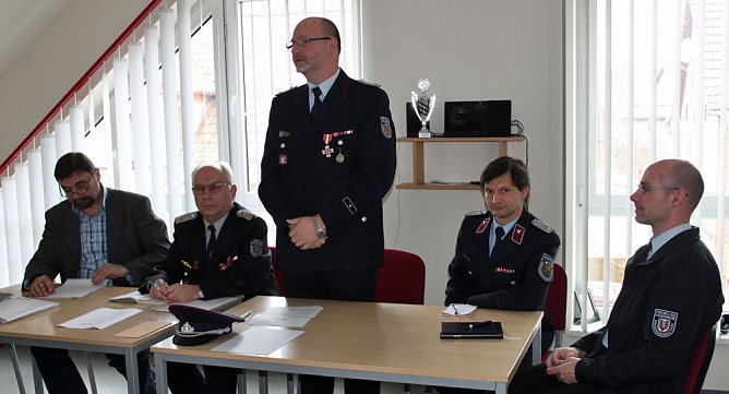 Nicht alles eitel Sonnenschein bei der FFW (Foto: Karl-Heinz Herrmann)