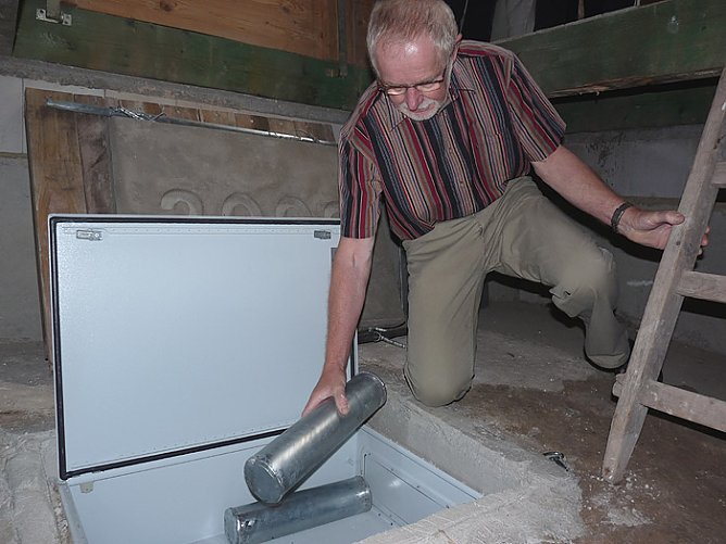 Grundsteinlegung Cruciskirche (Foto: Karl-Heinz Herrmann)