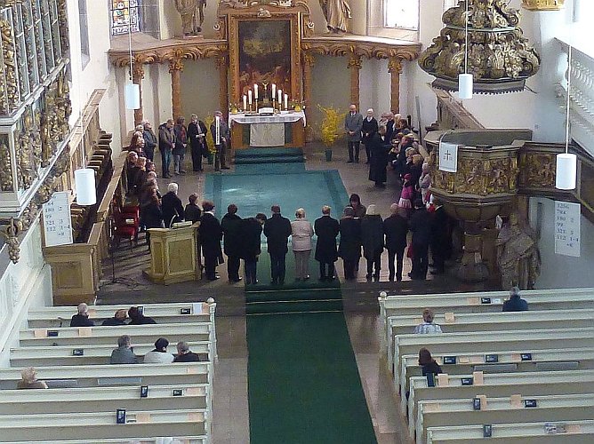 Ostersonntag und Ostermontag in der St.Trinitatis-Kirche (Foto: J&uuml;rgen Kieper)