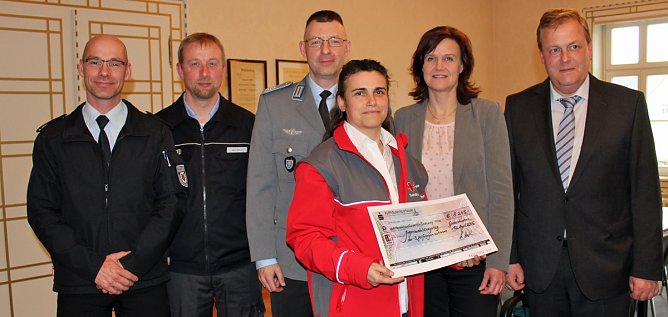 Spendenmittel aus dem Neujahrsempfang 2016 (Foto: Karl-Heinz Herrmann)