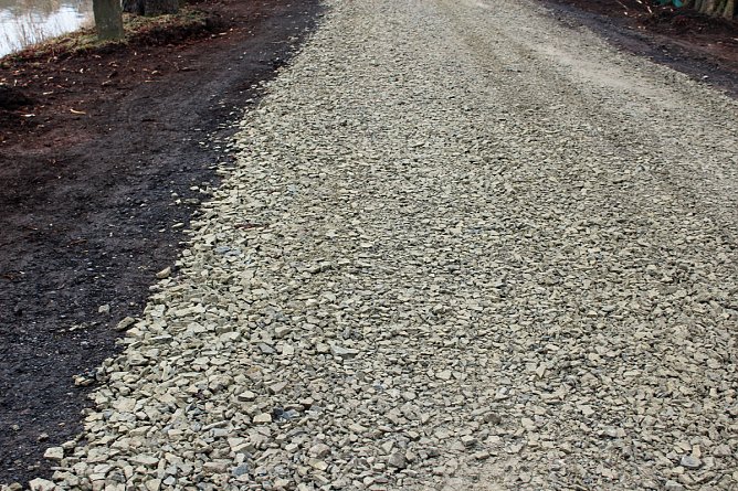 Waldwegebau im Hammatal von Sondershausen (Foto: Karl-Heinz Herrmann) Waldwegebau im Hammatal von Sondershausen (Foto: Karl-Heinz Herrmann)