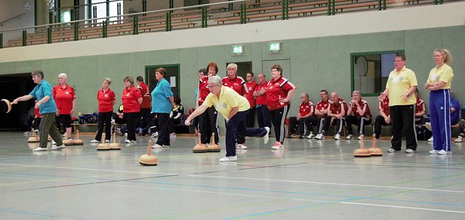 Dritte Runde zur Th&uuml;ringenmeisterschaft im Bosseln (Foto: BRSG Kyffh&auml;user)