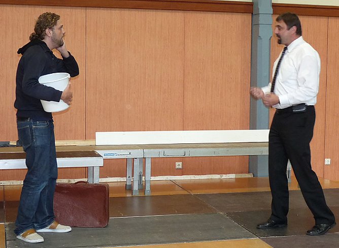 Joachim Kreyer als Schauspieler (Foto: Karl-Heinz Herrmann) Joachim Kreyer als Schauspieler (Foto: Karl-Heinz Herrmann)