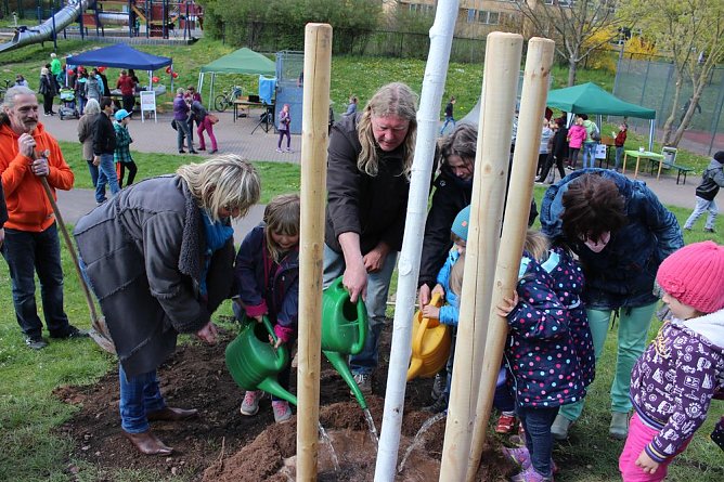 Wettergl&uuml;ck beim Baumfest (Foto: Karl-Heinz Herrmann)