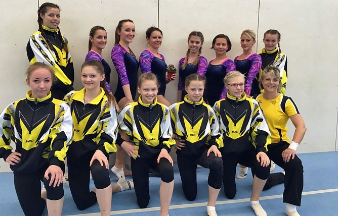 2. Wettkampf im Ligaturnen weiblich (Foto: Sv Glückauf Sondershausen) 2. Wettkampf im Ligaturnen weiblich (Foto: Sv Glückauf Sondershausen)