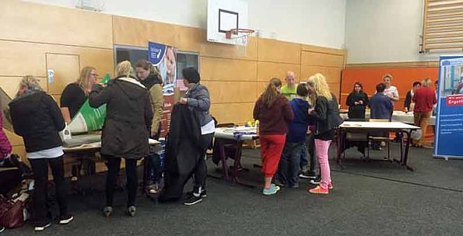 Berufsmesse in Ebeleben (Foto: TGS Ebeleben)