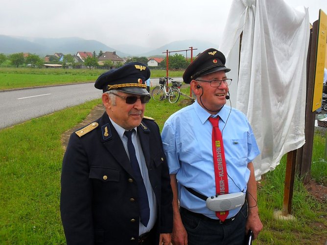 Ganz großer Bahnhof zum Kyffhäuser-Kleinbahn-Jubiläum (Foto: Andreas Schmölling) Ganz großer Bahnhof zum Kyffhäuser-Kleinbahn-Jubiläum (Foto: Andreas Schmölling)