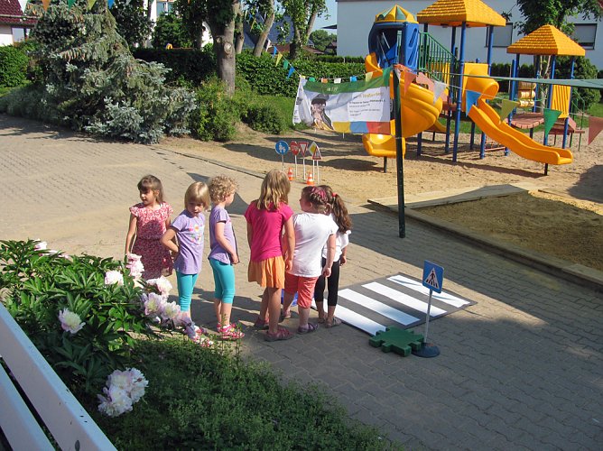 Verkehrssicherheitstag in der Kita Oldisleben (Foto: Bernd M&uuml;ller)
