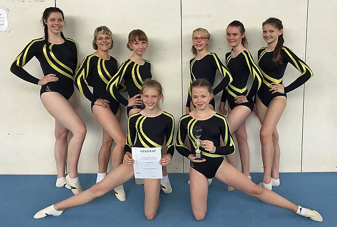 Sensationelles Ligafinale der Turnerinnen! (1) (Foto: Sv Gl&uuml;ckauf Sondershausen)