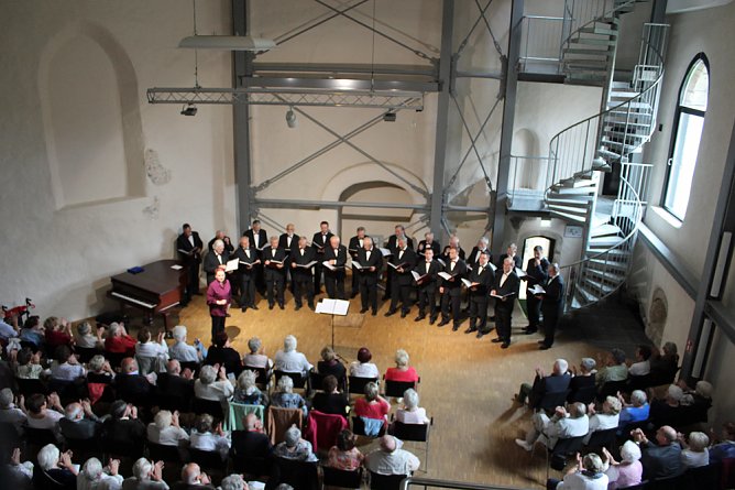 Chorgesang vom Feinsten (Foto: Karl-Heinz Herrmann)