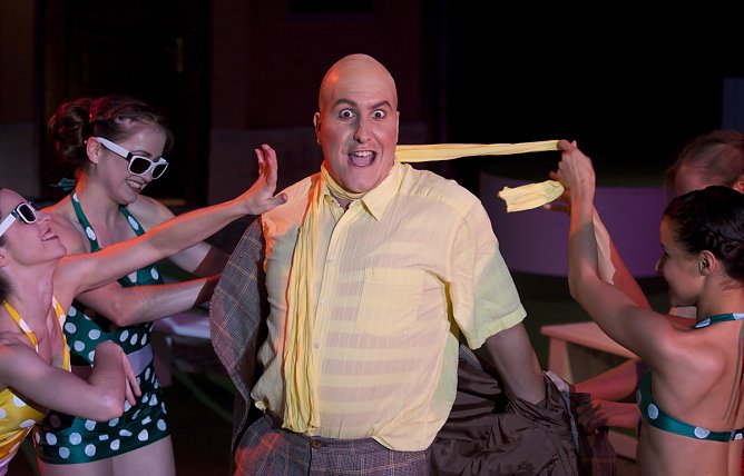 Schlossfestspiele in einer Fotoausstellung (Foto: Tilman Graner)