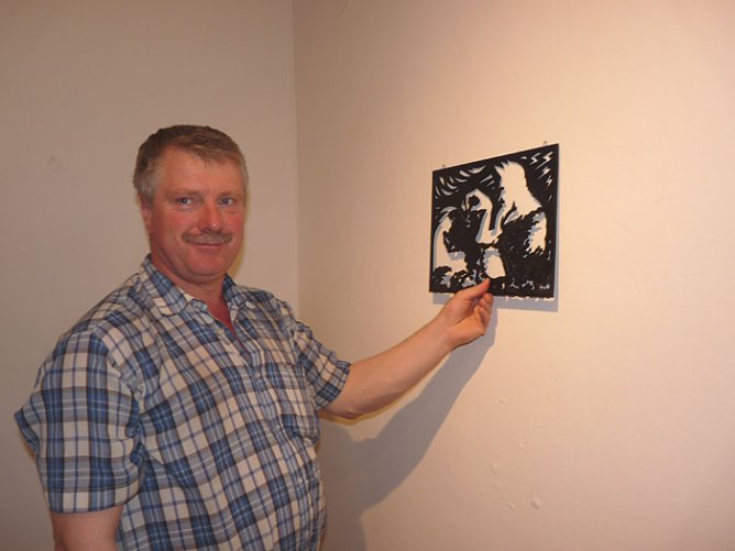 Tobias Zwingmann - Ausstellung (Foto: Karl-Heinz Herrmann)