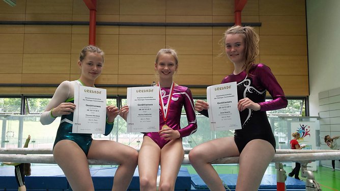 Drei Landesmeistertitel im Turnen nach Sondershausen (Foto: Sv Gl&uuml;ckauf Sondershausen)