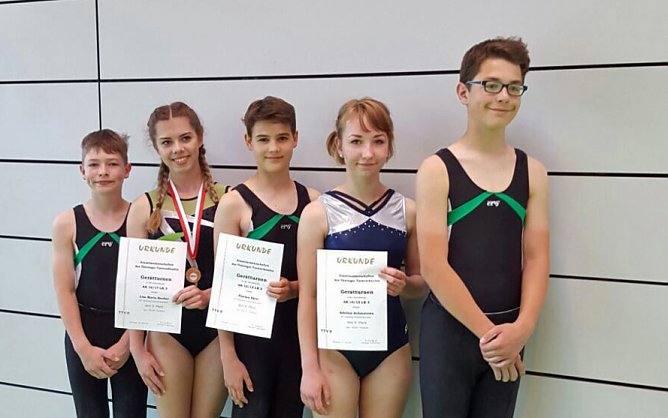 Drei Landesmeistertitel im Turnen nach Sondershausen (Foto: Sv Gl&uuml;ckauf Sondershausen)