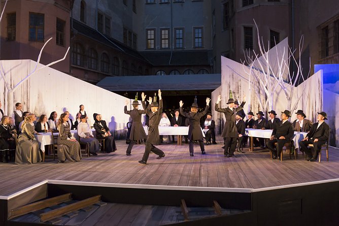 F&uuml;hrungen in Schlosshof und Museum bereichern die Festspiele (Foto: Tilman Graner)