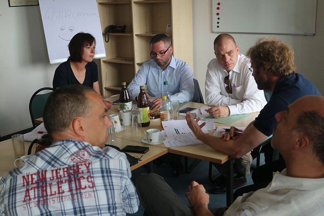 Wie weiter mit der medialen Landschaft im Norden? - Gespr&auml;ch bei Radio Enno (Foto: Angelo Glashagel)