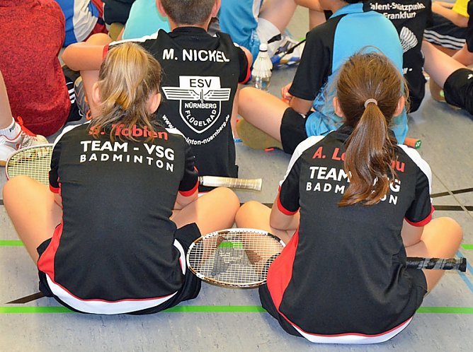 Beim 4. Spessart-Junior-Cup im Badminton (Foto: Andreas Reich)