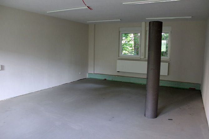 Kreativzentrum im Bau (Foto: Karl-Heinz Herrmann)