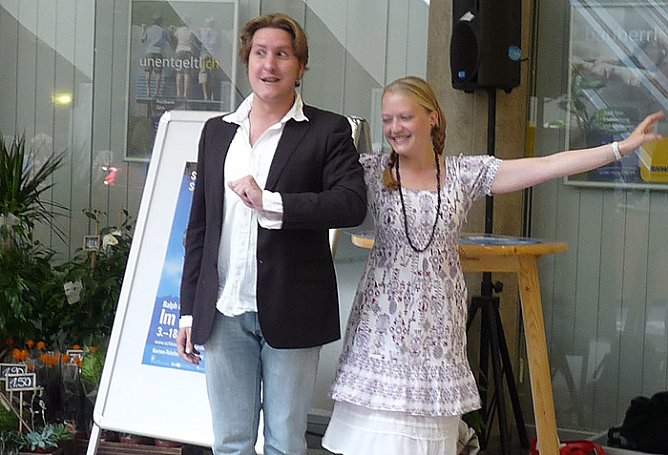 Probeb&uuml;hne Schlossgalerie (Foto: Karl-Heinz Herrmann)