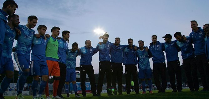 Am Ende ein gl&uuml;ckliches 1:0 (Foto: Bernd Peter)