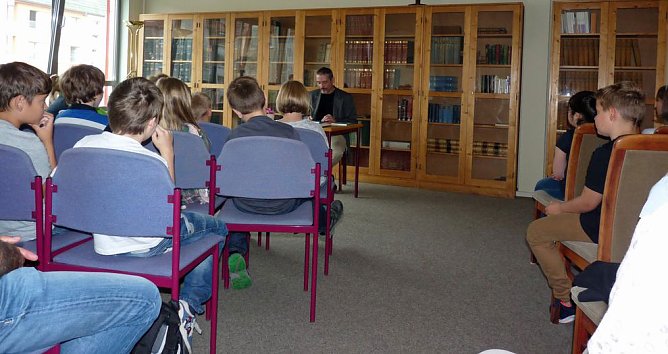 Bei Buchlesung Kinderbuch vorgestellt (Foto: Karl-Heinz Herrmann)