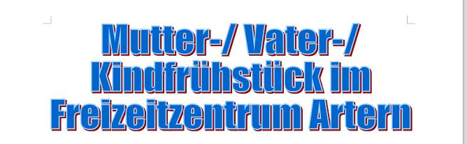 Es wird gefr&uuml;hst&uuml;ckt (Foto: Freizeizentrum Artern)