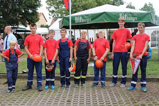 Ganz im Zeichen der Jugendfeuerwehr (Foto: Karl-Heinz Herrmann)