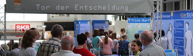 KlarSicht-Mitmach Parcours in Sondershausen (Foto: Karl-Heinz Herrmann) KlarSicht-Mitmach Parcours in Sondershausen (Foto: Karl-Heinz Herrmann)