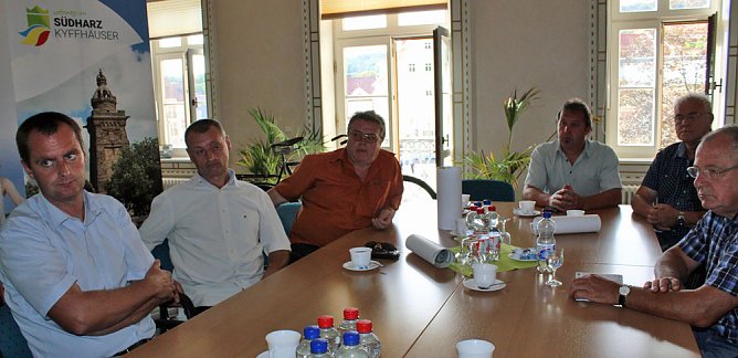 Radweg in die Steinzeit in der Planungsphase (Foto: Karl-Heinz Herrmann)