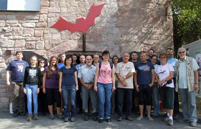 Fledermausforscher zum Fachseminar im Kyffh&auml;userkreis (Foto: Wolfgang Sauerbier)
